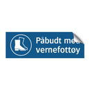 Påbudt med Vernefottøy