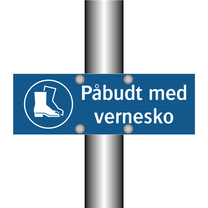 Påbudt med Vernesko