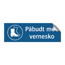 Påbudt med Vernesko
