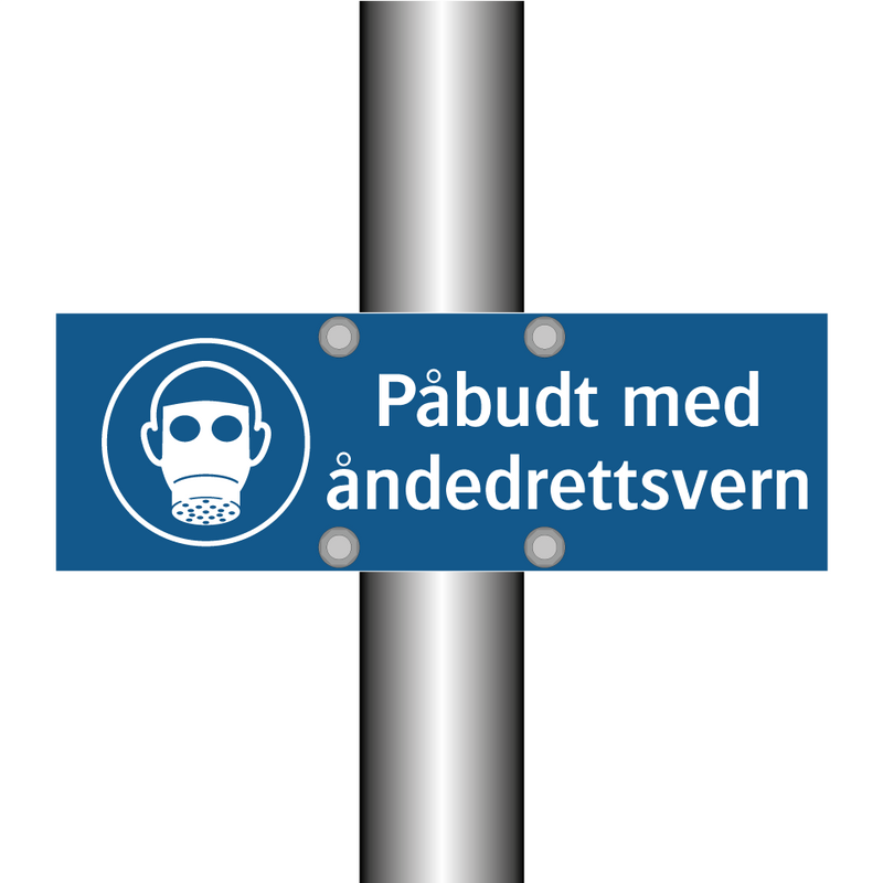 Påbudt med Åndedrettsvern & Påbudt med Åndedrettsvern & Påbudt med Åndedrettsvern