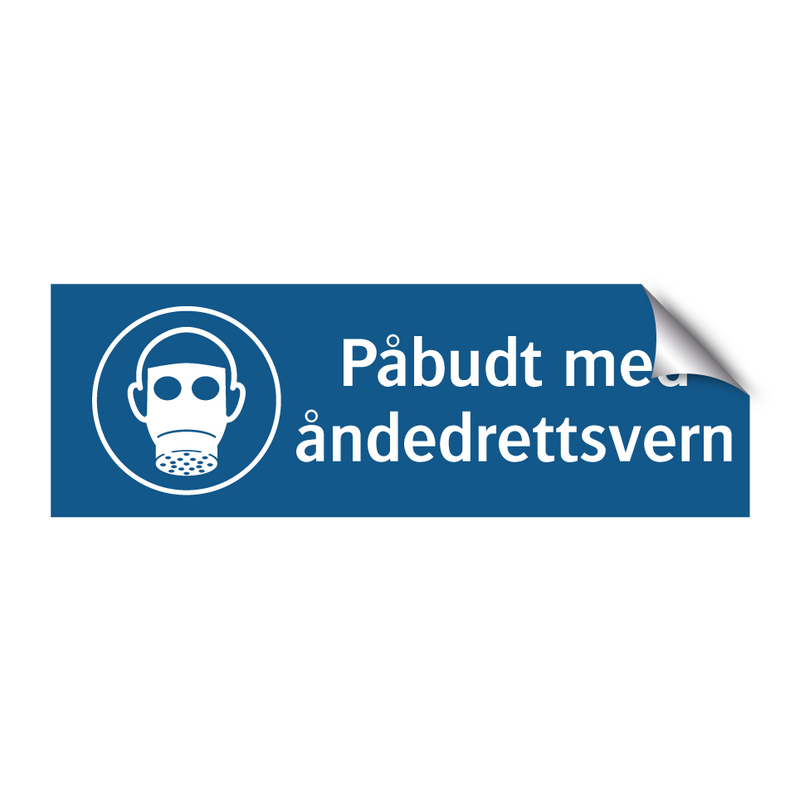 Påbudt med Åndedrettsvern
