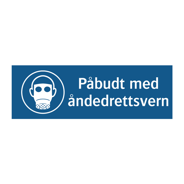 Påbudt med Åndedrettsvern