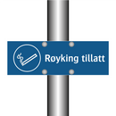 Røyking tillatt