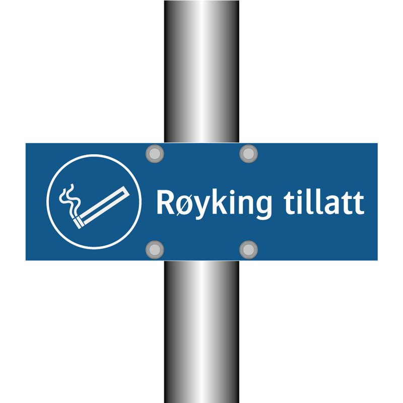 Røyking tillatt