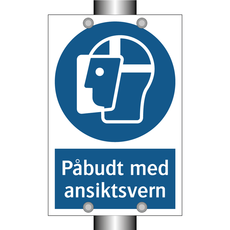 Påbudt med Ansiktsvern