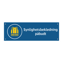 Synlighetsbekledning påbudt