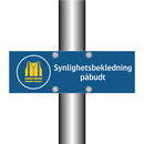 Synlighetsbekledning påbudt