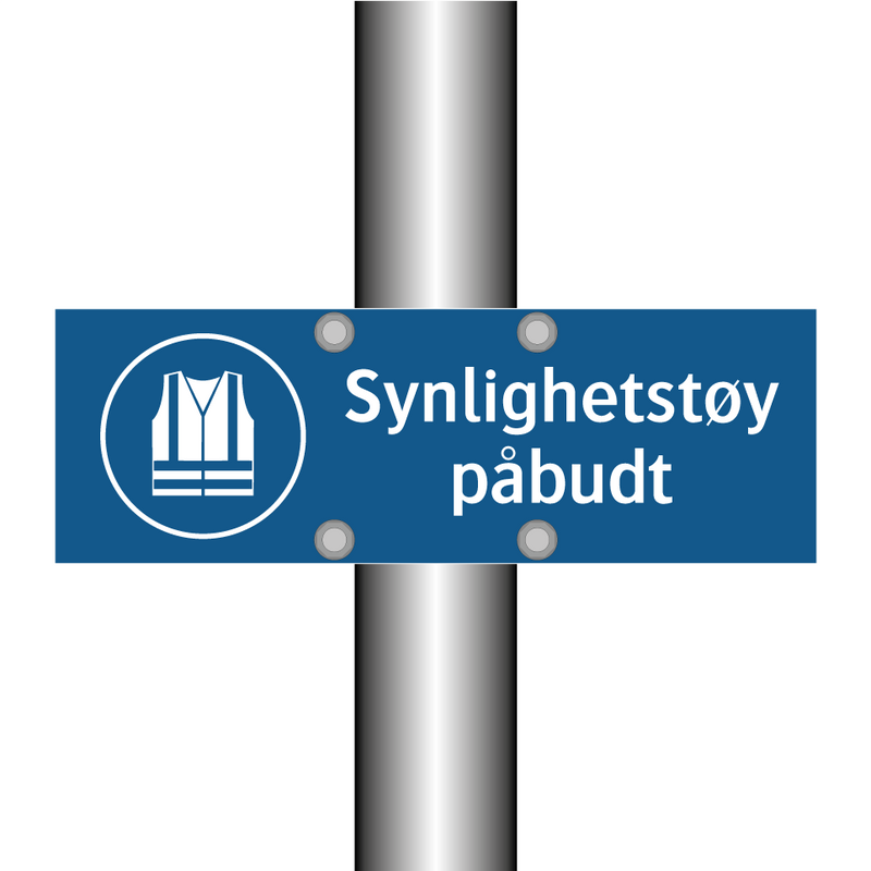 Synlighetstøy påbudt