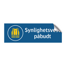 Synlighetsvest påbudt