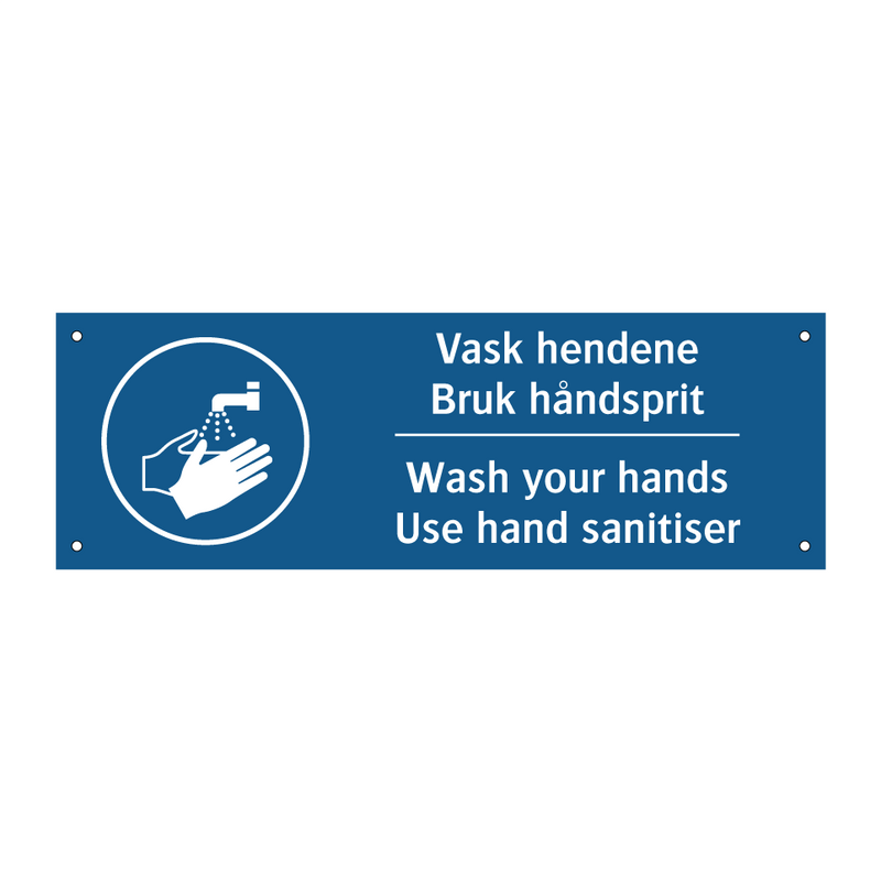 Vask hendene bruk håndsprit & Vask hendene bruk håndsprit & Vask hendene bruk håndsprit