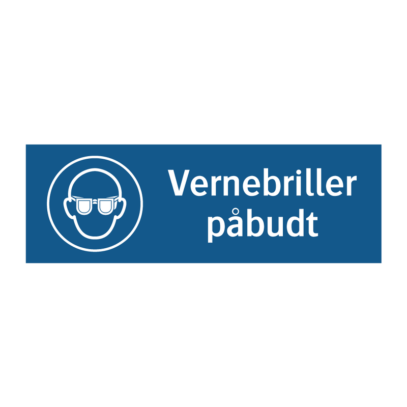 Vernebriller påbudt