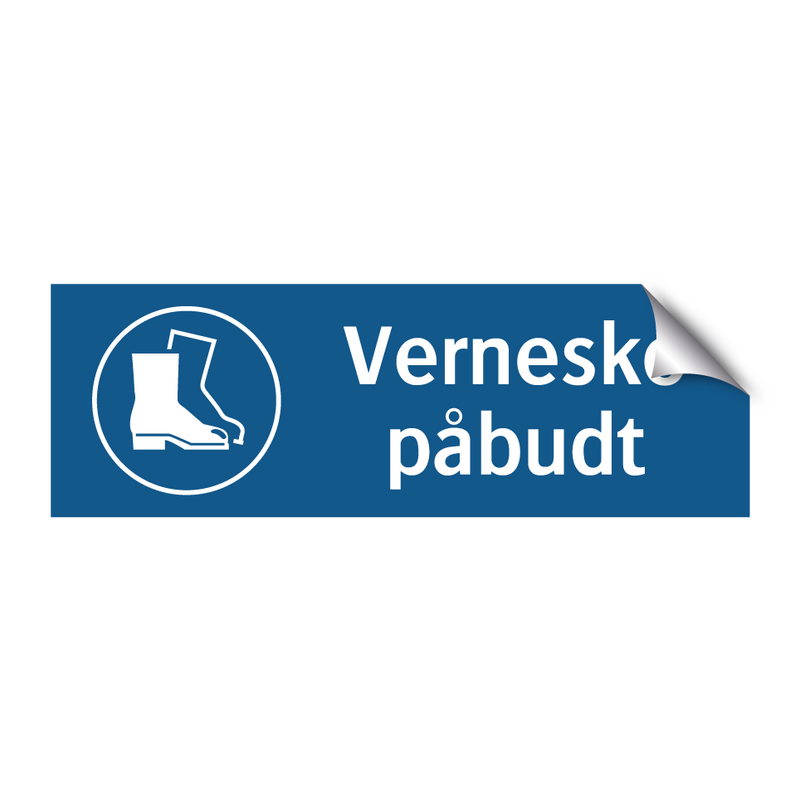 Vernesko påbudt