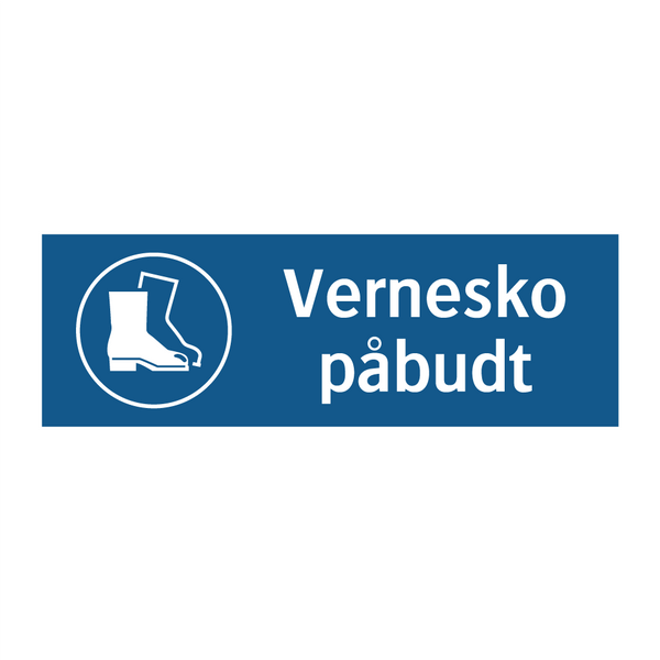 Vernesko påbudt