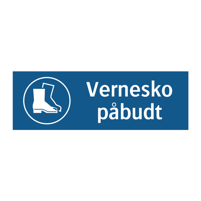 Vernesko påbudt
