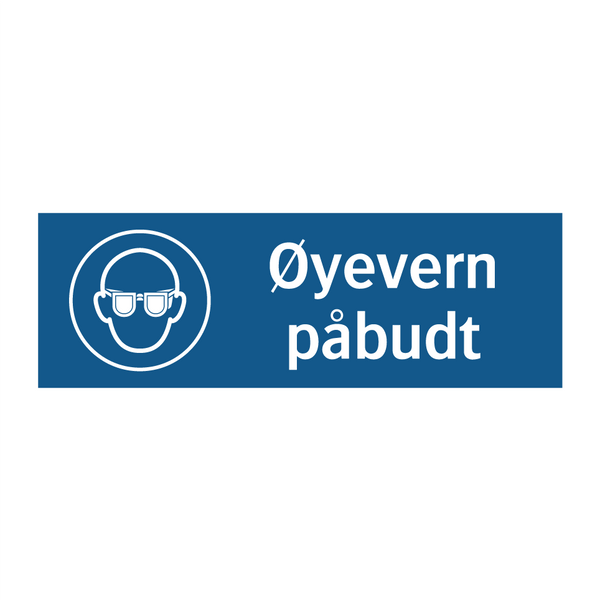 Øyevern påbudt