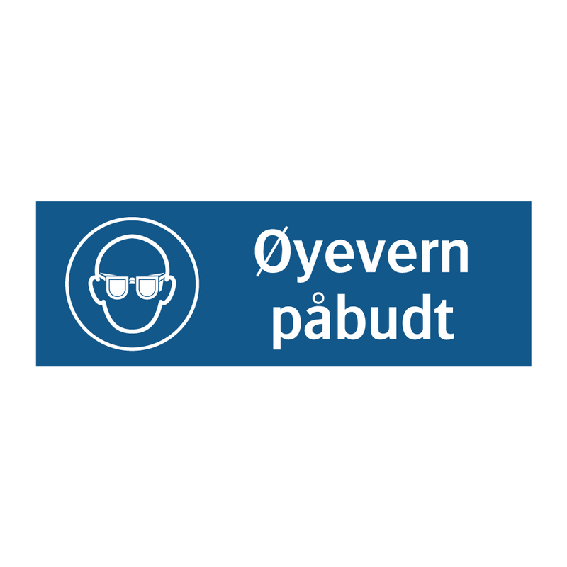 Øyevern påbudt