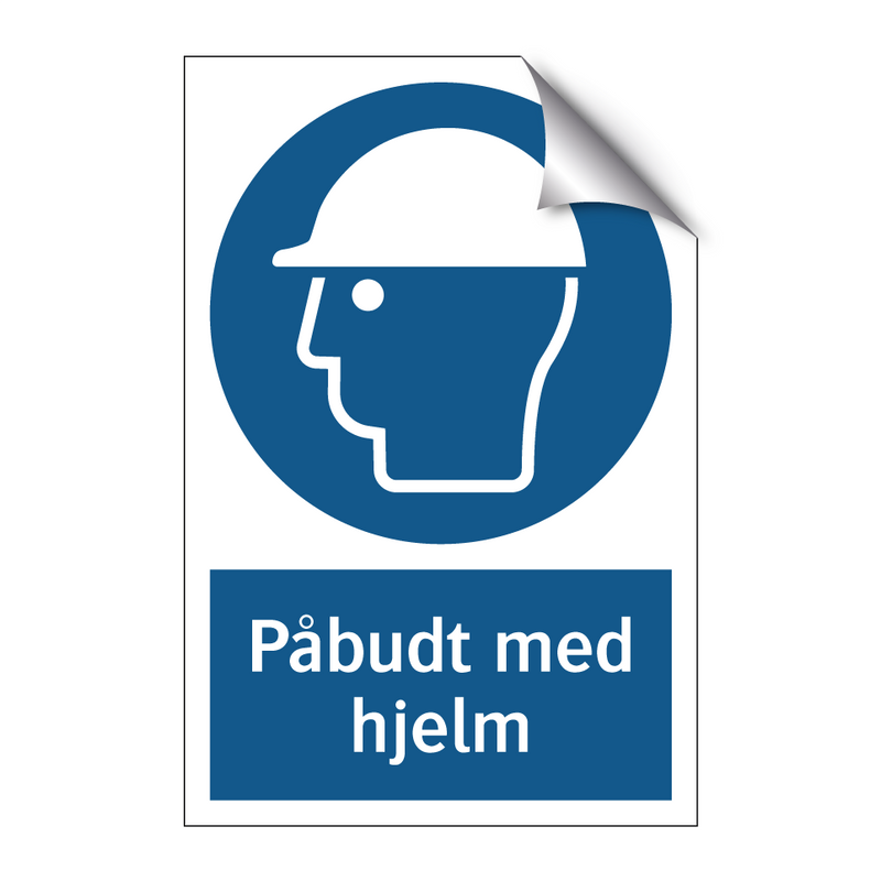 Påbudt med Hjelm