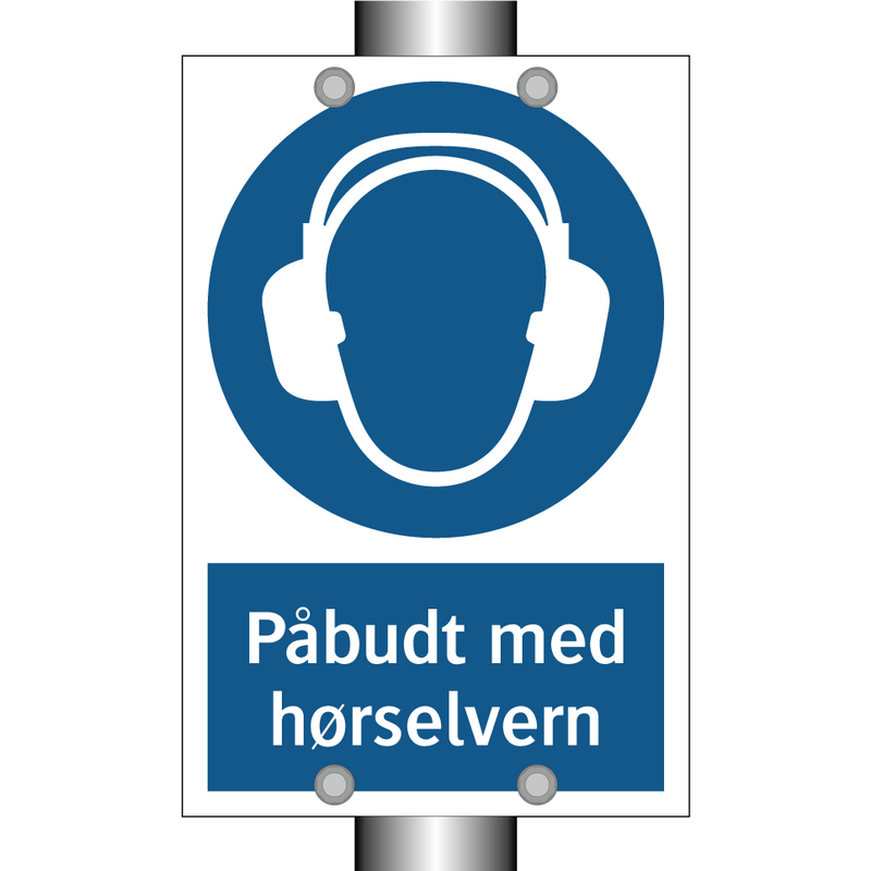 Påbudt med Hørselvern & Påbudt med Hørselvern & Påbudt med Hørselvern