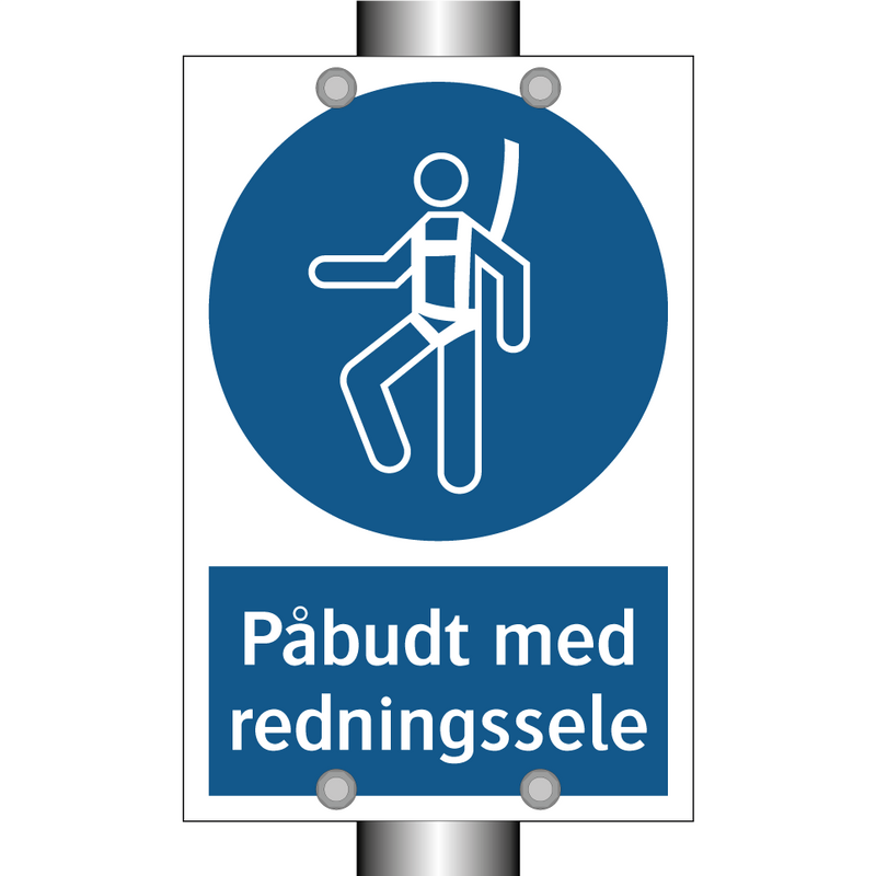Påbudt med Redningssele