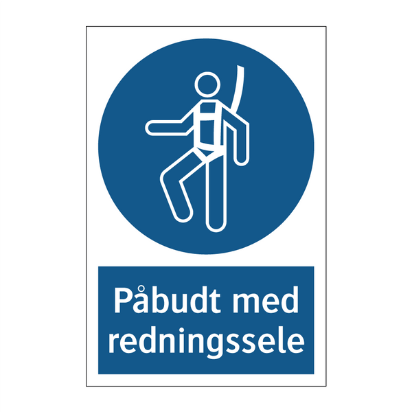 Påbudt med Redningssele
