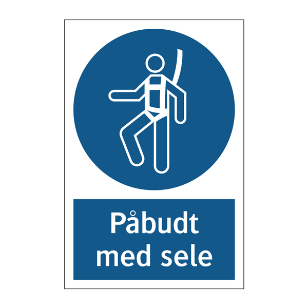 Påbudt med Sele