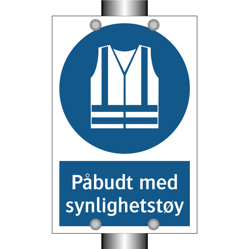 Påbudt med Synlighetstøy
