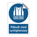 Påbudt med Synlighetstøy