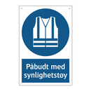 Påbudt med Synlighetsvest