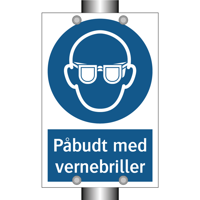 Påbudt med Vernebriller