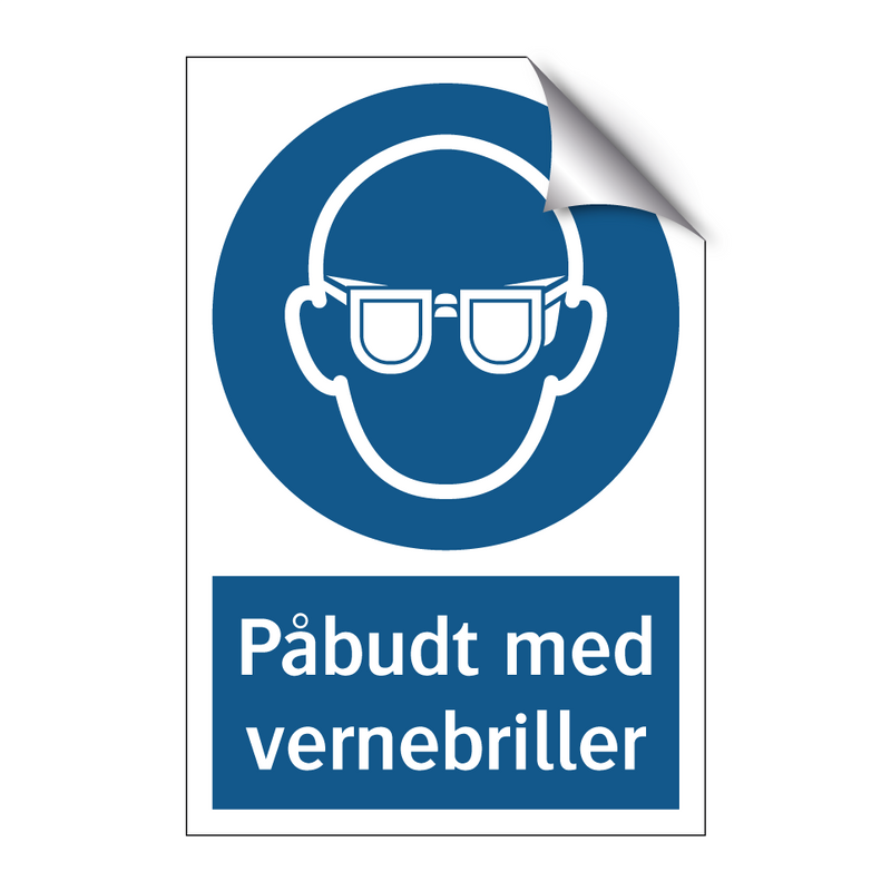 Påbudt med Vernebriller