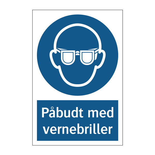 Påbudt med Vernebriller