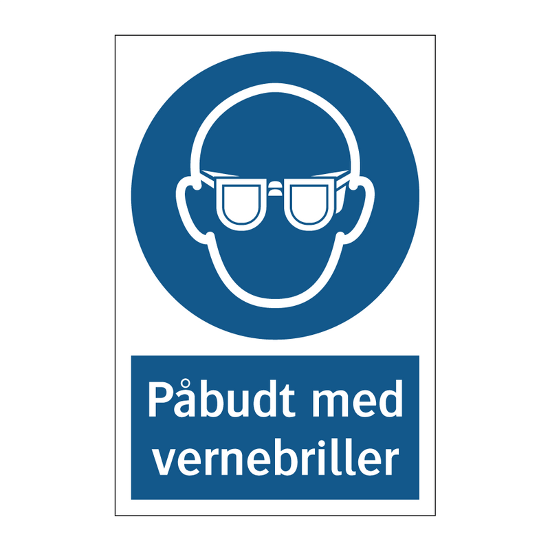Påbudt med Vernebriller & Påbudt med Vernebriller & Påbudt med Vernebriller