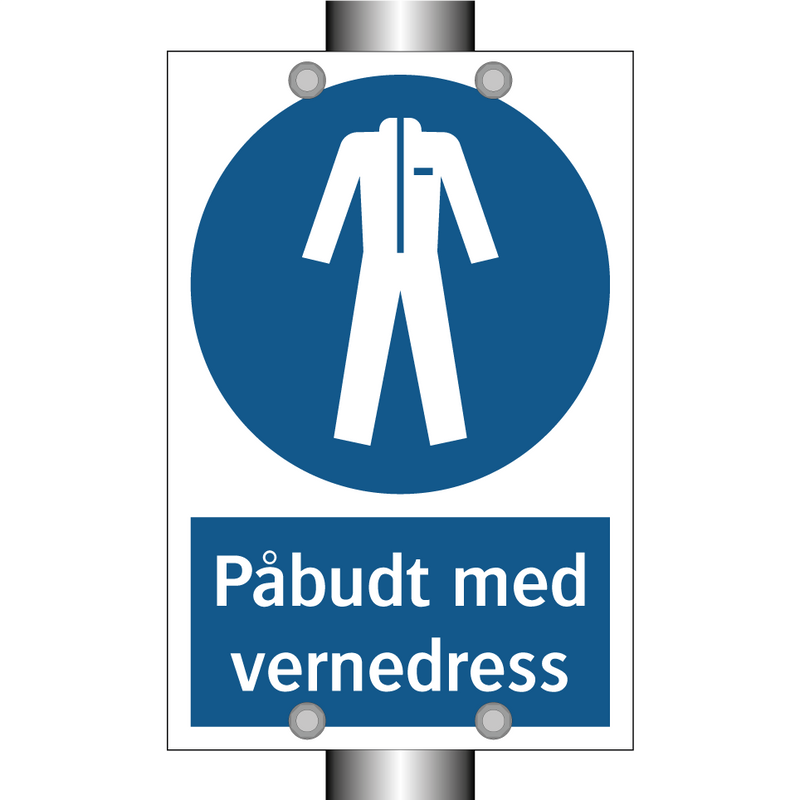 Påbudt med Vernedress