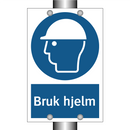 Bruk hjelm