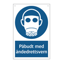 Påbudt med Åndedrettsvern