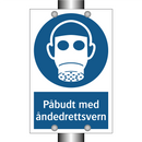 Påbudt med Åndedrettsvern