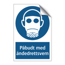 Påbudt med Åndedrettsvern