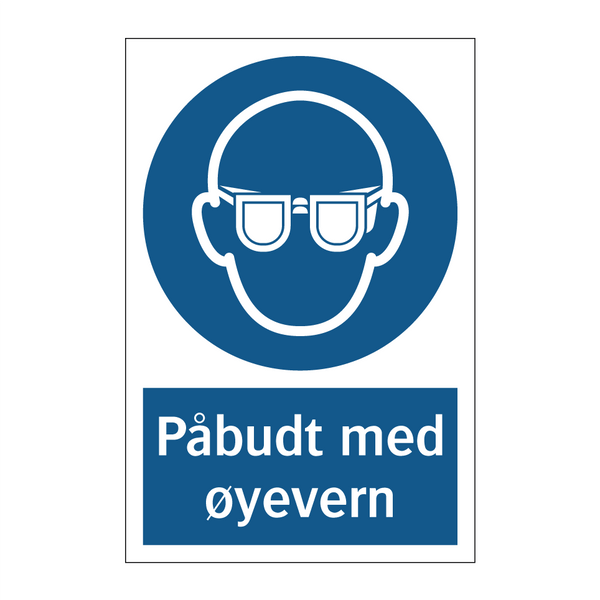 Påbudt med øyevern