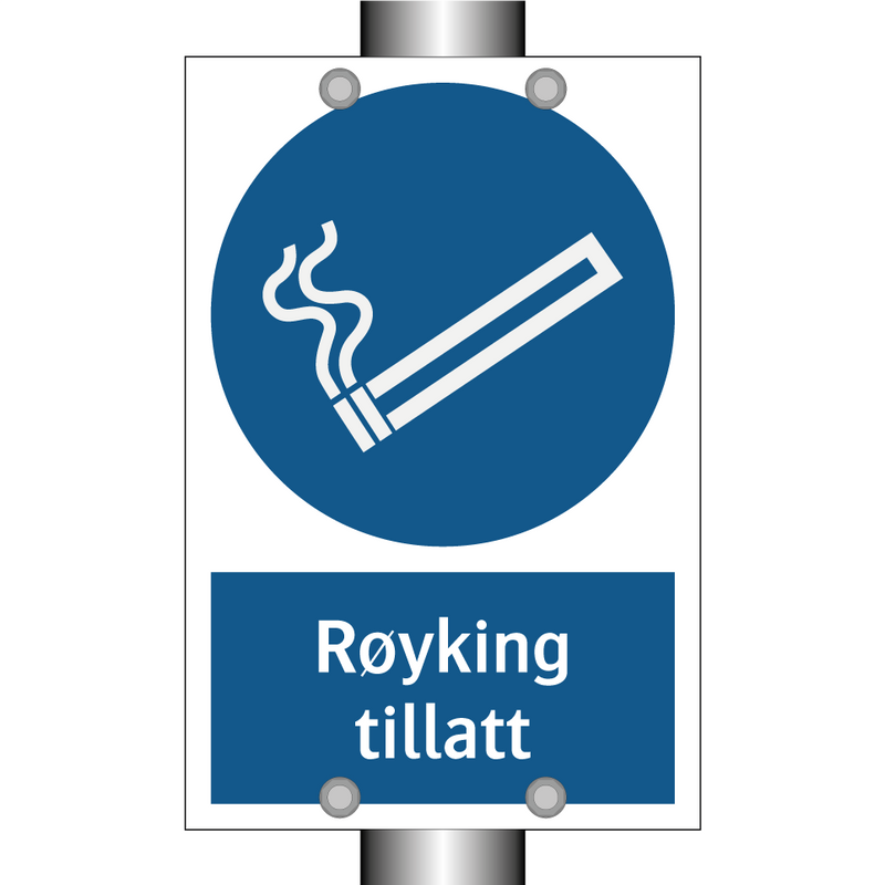 Røyking tillatt