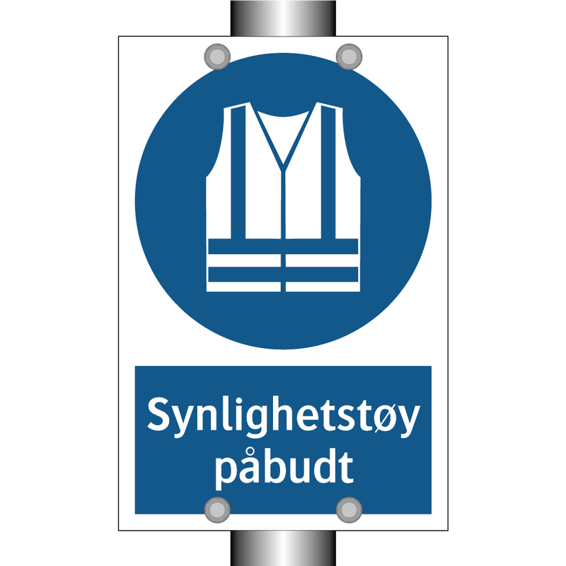 Synlighetstøy påbudt