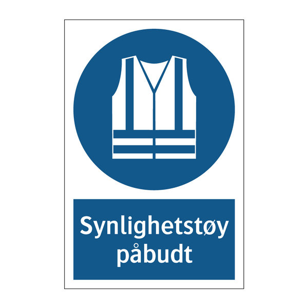 Synlighetstøy påbudt