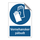 Vernehansker påbudt