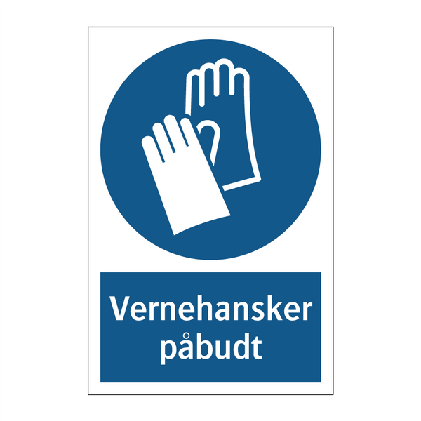 Vernehansker påbudt