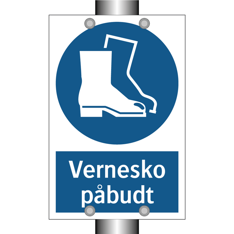 Vernesko påbudt