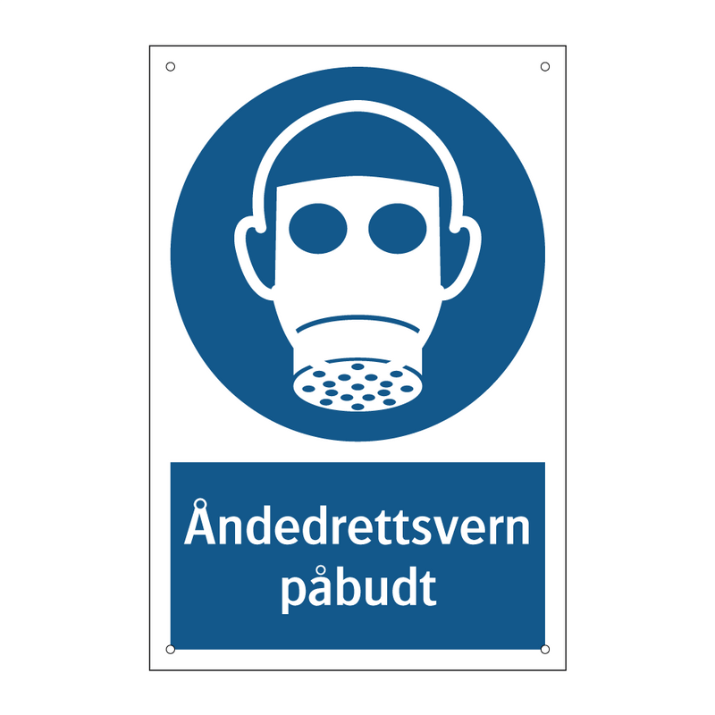 Åndedrettsvern påbudt
