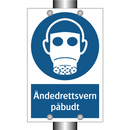 Åndedrettsvern påbudt