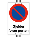 Gjelder foran porten & Gjelder foran porten & Gjelder foran porten & Gjelder foran porten