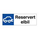 Reservert elbil & Reservert elbil & Reservert elbil & Reservert elbil & Reservert elbil
