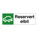 Reservert elbil & Reservert elbil & Reservert elbil & Reservert elbil & Reservert elbil