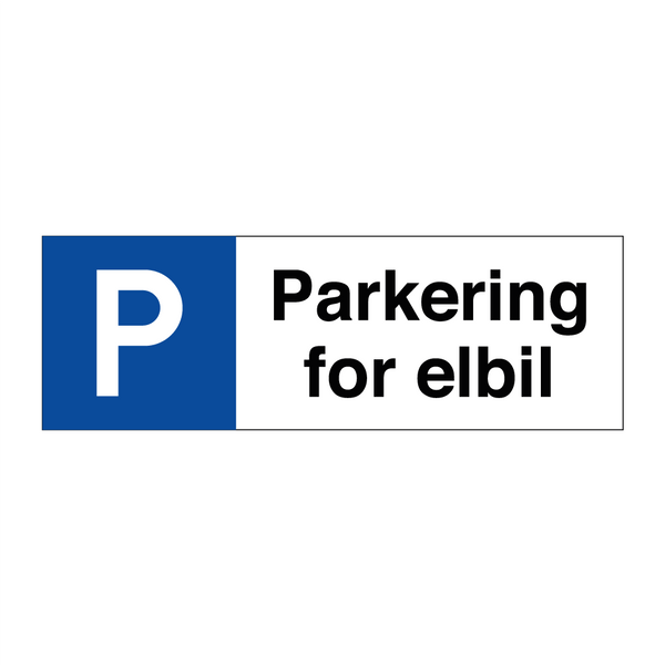 Parkering for elbil & Parkering for elbil & Parkering for elbil & Parkering for elbil